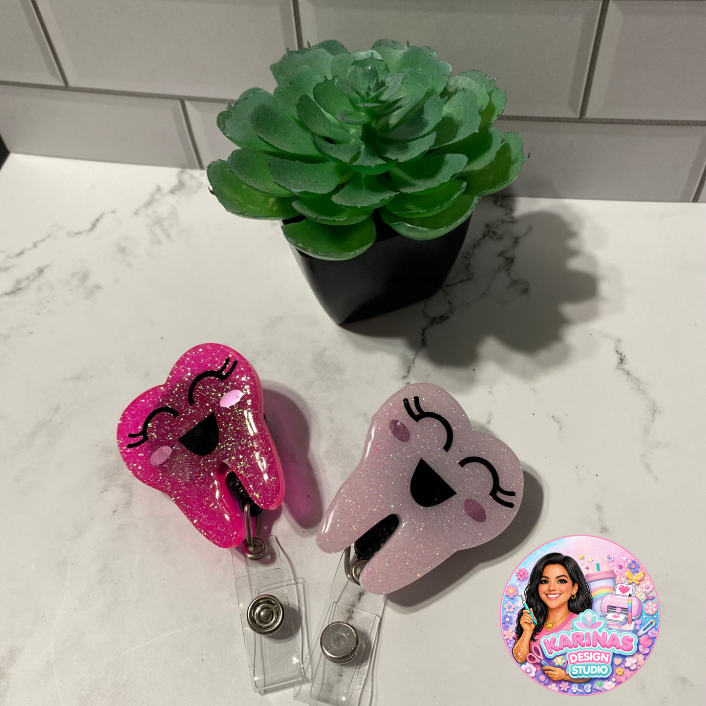 Personalized Epoxy Badge Reels