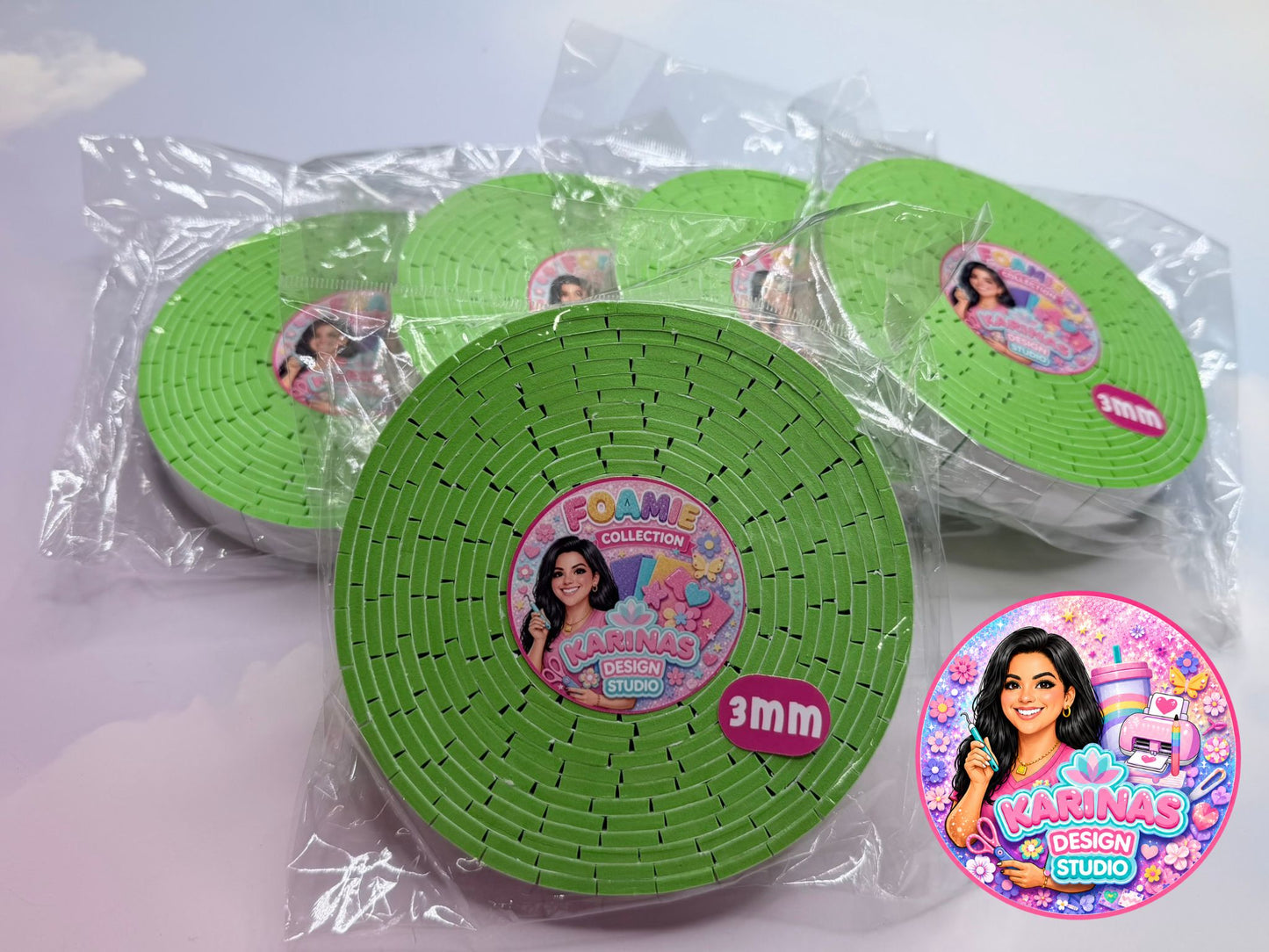 3 MM Foam Tape Rolls