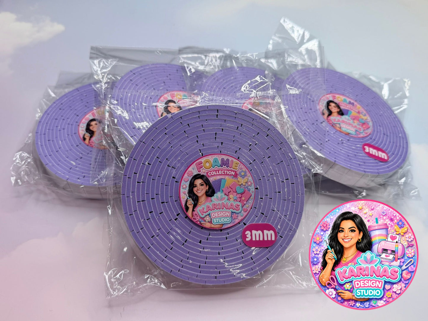 3 MM Foam Tape Rolls