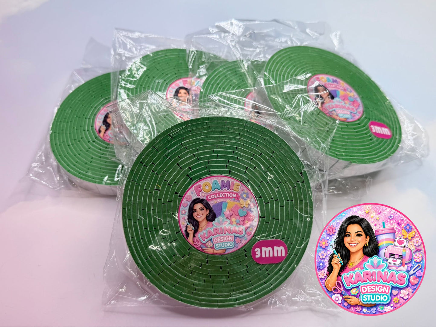 3 MM Foam Tape Rolls