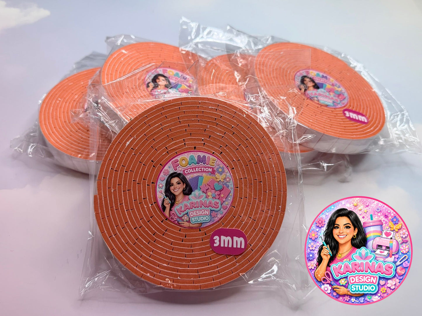 3 MM Foam Tape Rolls