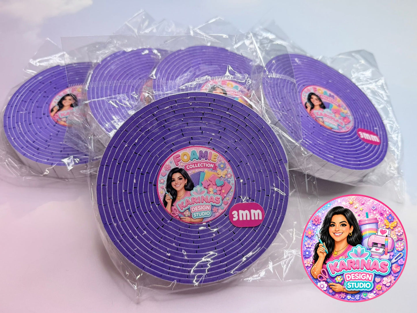 3 MM Foam Tape Rolls