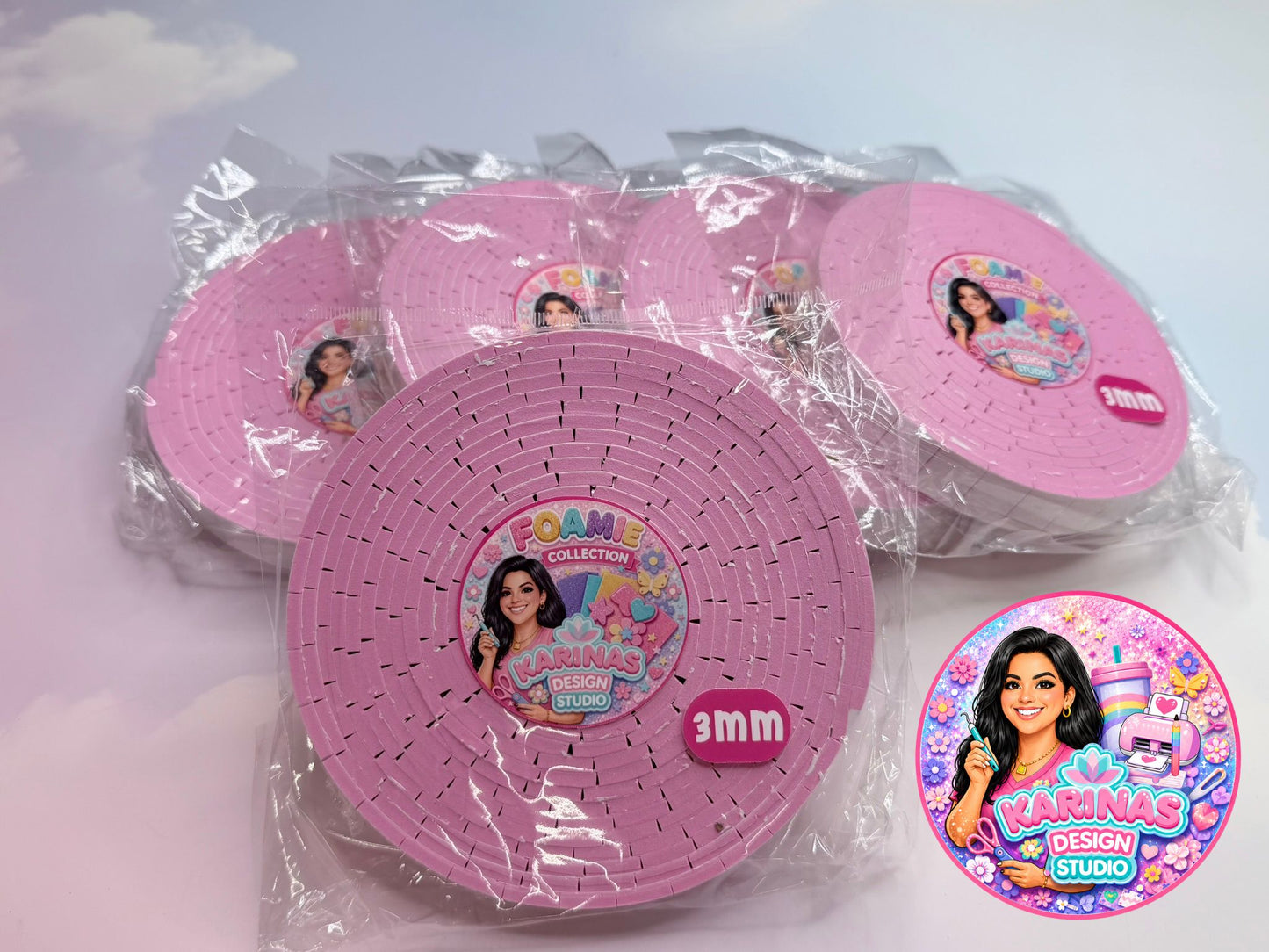 3 MM Foam Tape Rolls