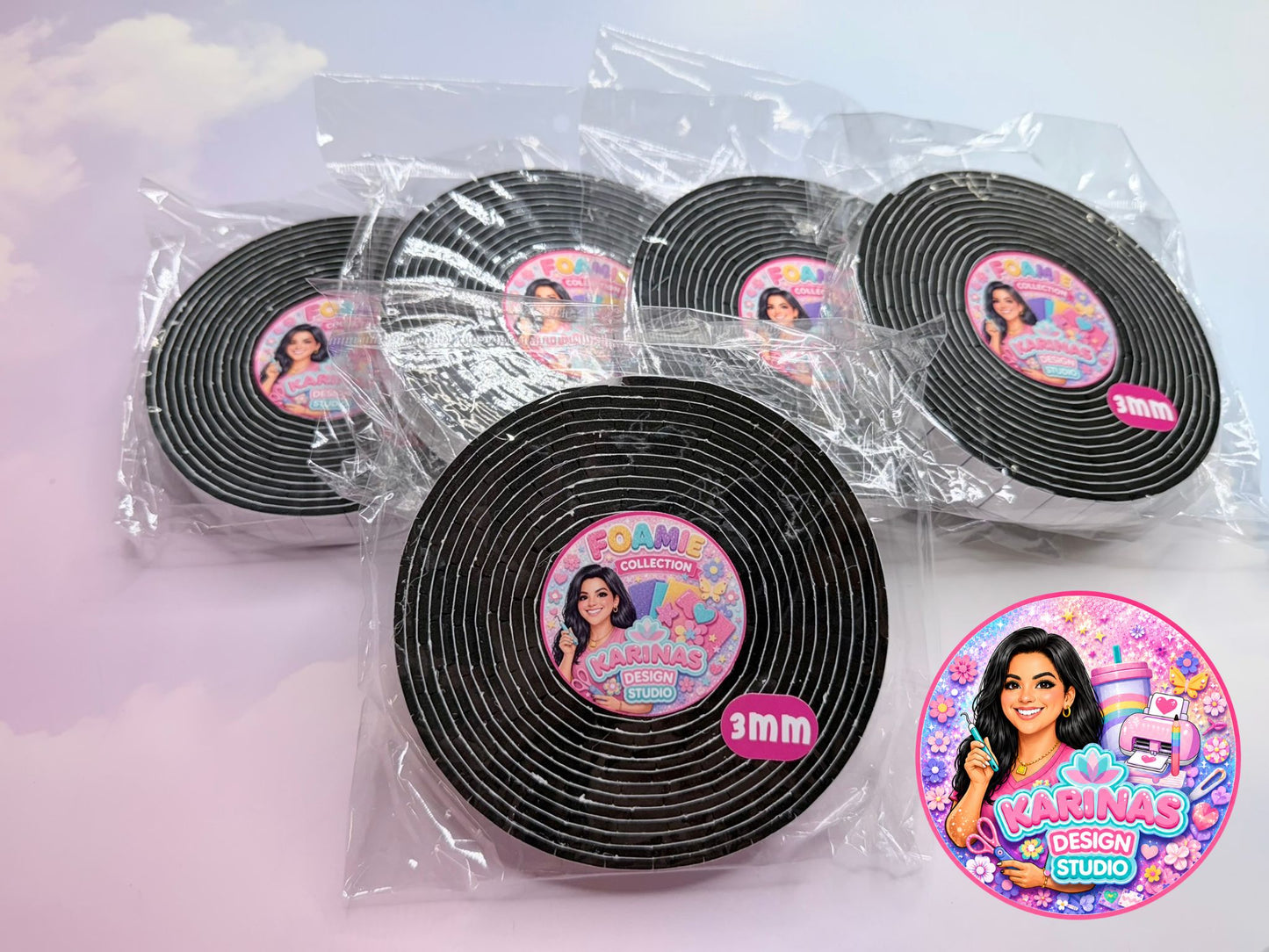 3 MM Foam Tape Rolls