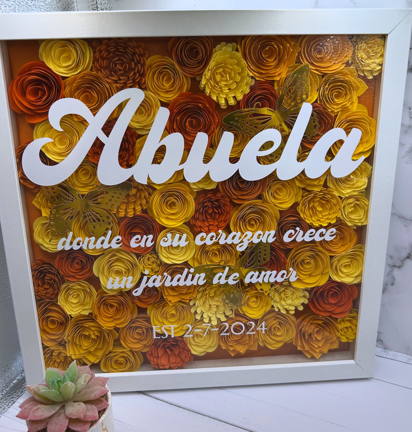 Blooming Garden Keepsake Frame