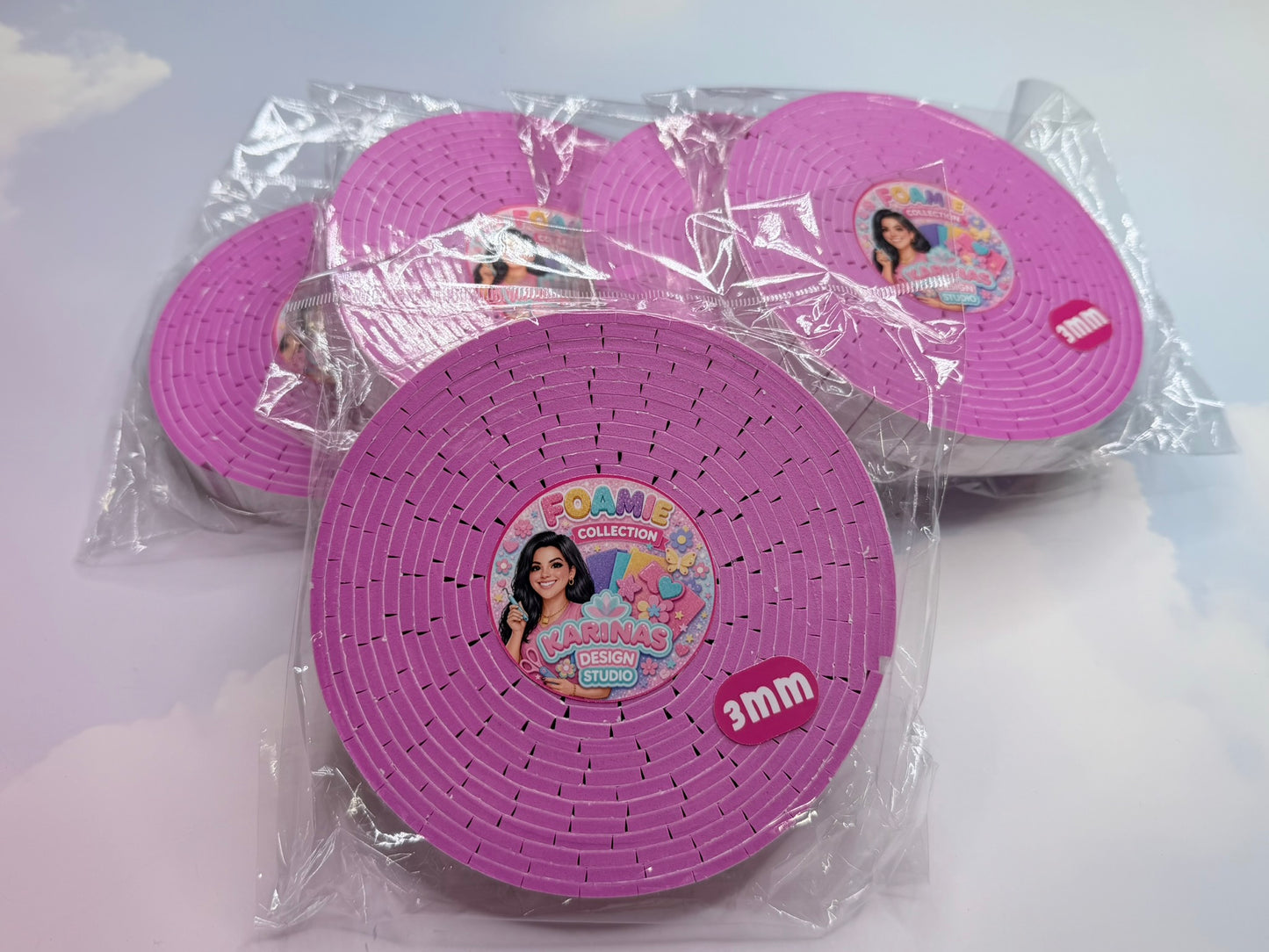3 MM Foam Tape Rolls