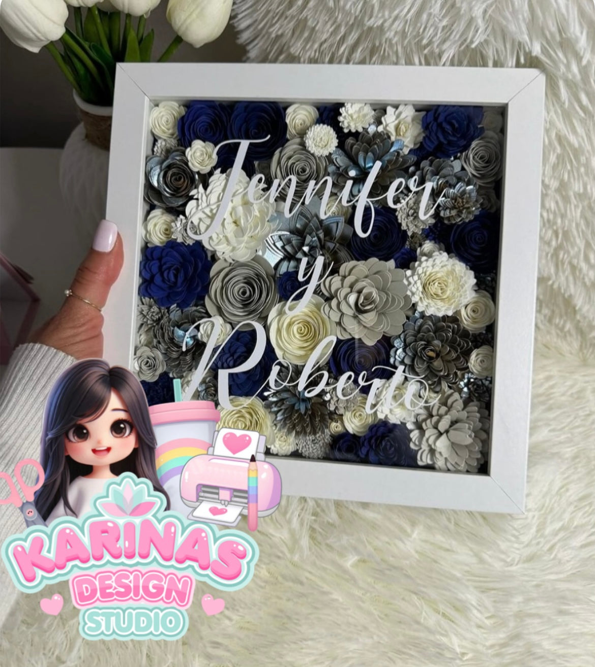 Blooming Garden Keepsake Frame