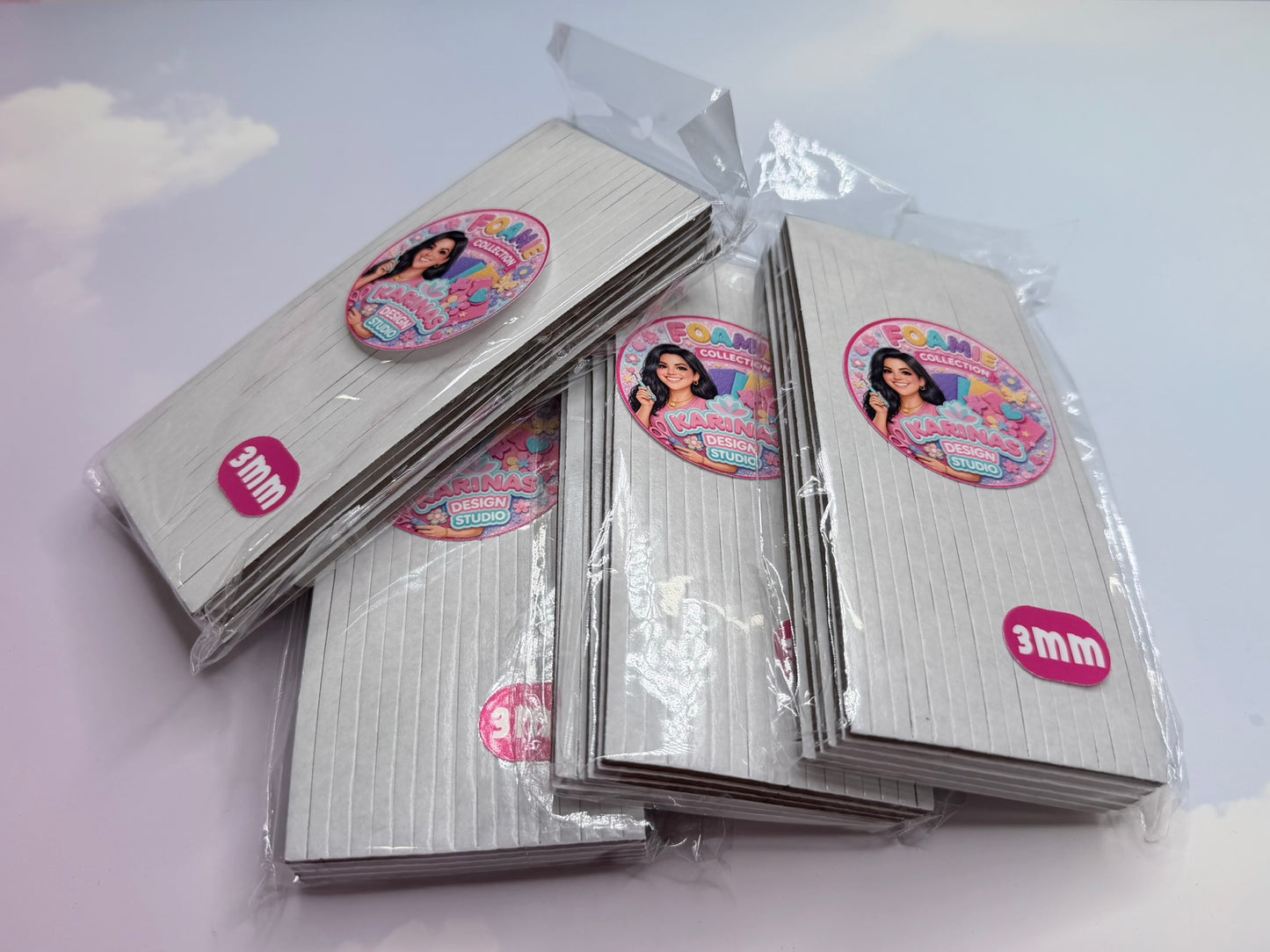 3 MM Strip Double Sided Foam Tape