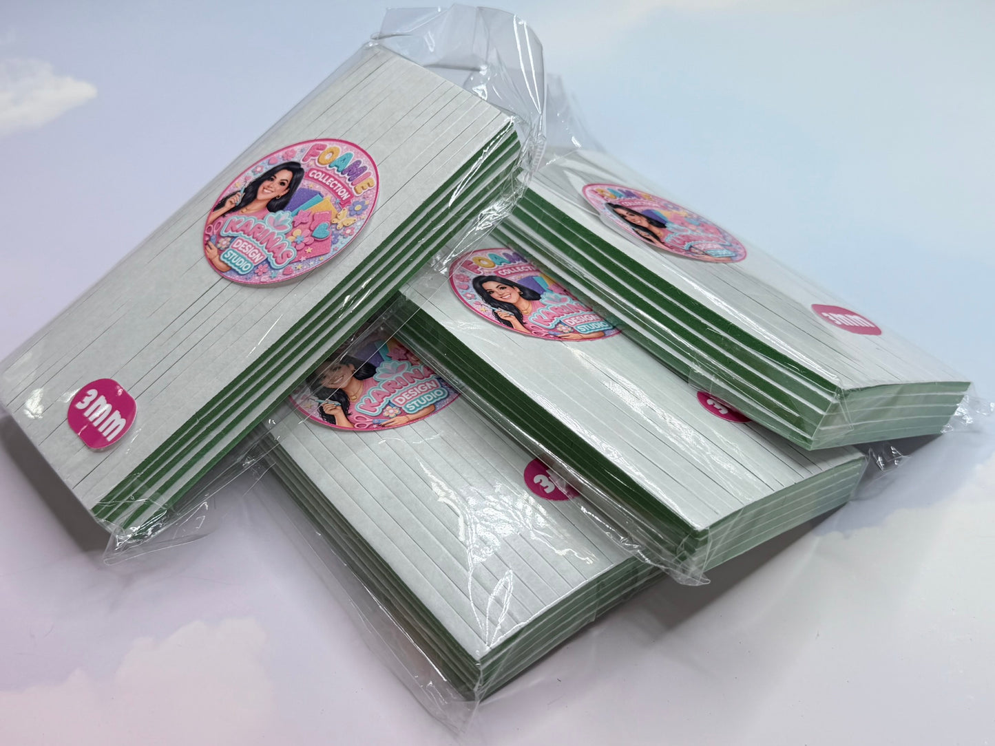 3 MM Strip Double Sided Foam Tape