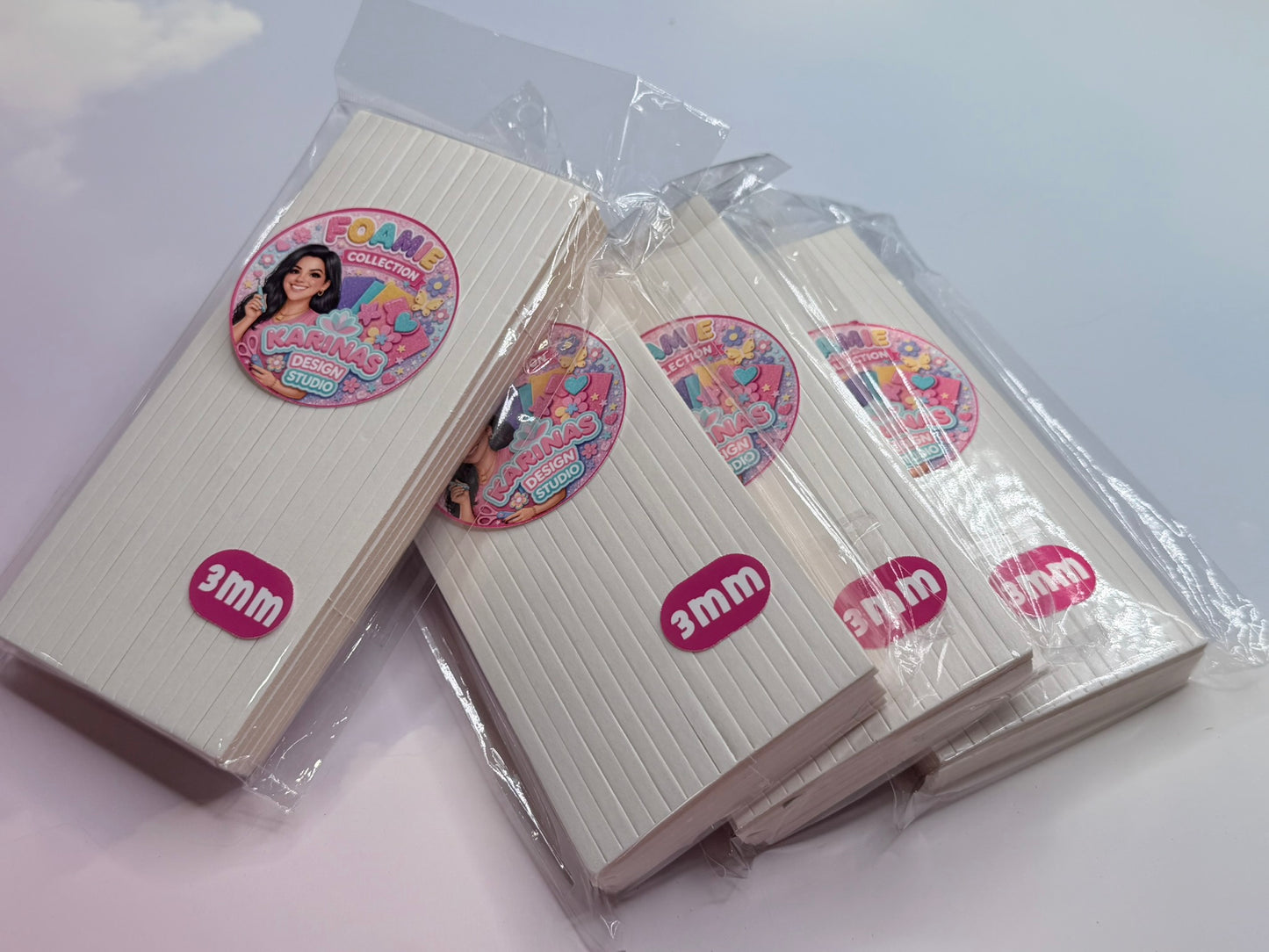 3 MM Strip Double Sided Foam Tape