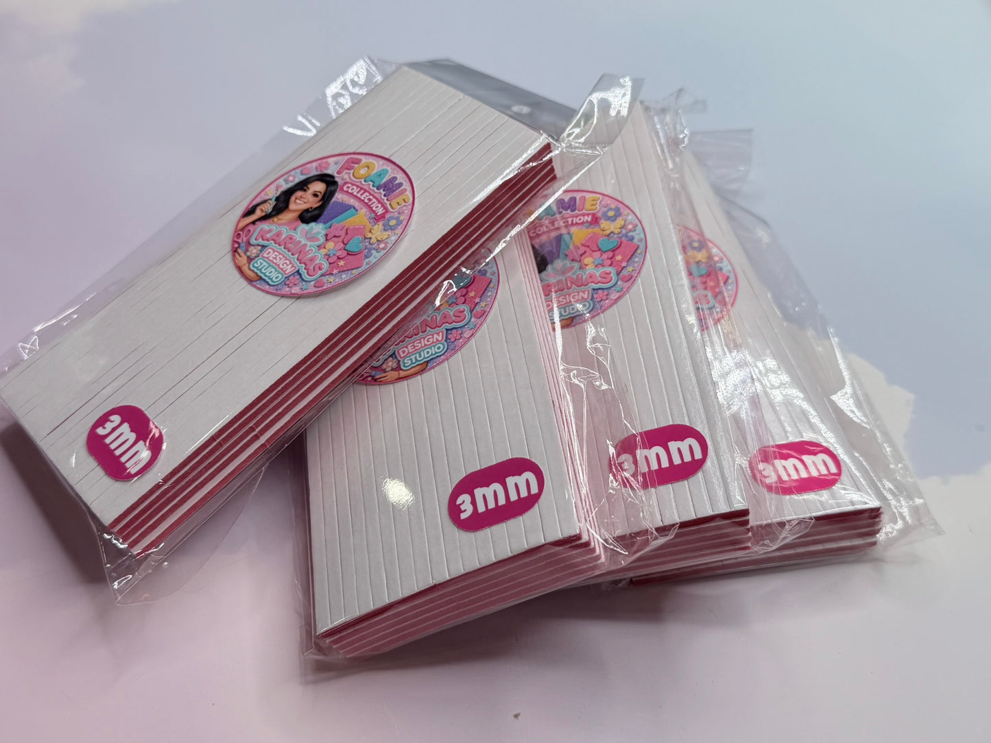3 MM Strip Double Sided Foam Tape