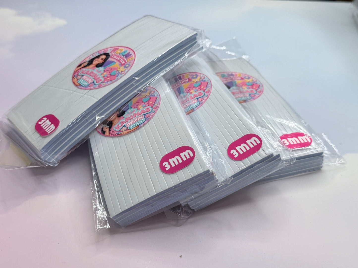 3 MM Strip Double Sided Foam Tape