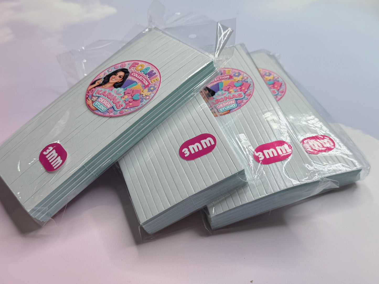 3 MM Strip Double Sided Foam Tape