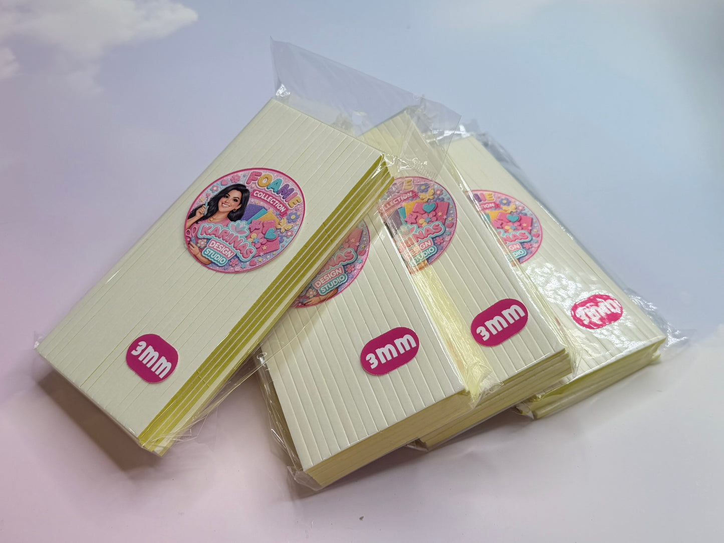 3 MM Strip Double Sided Foam Tape