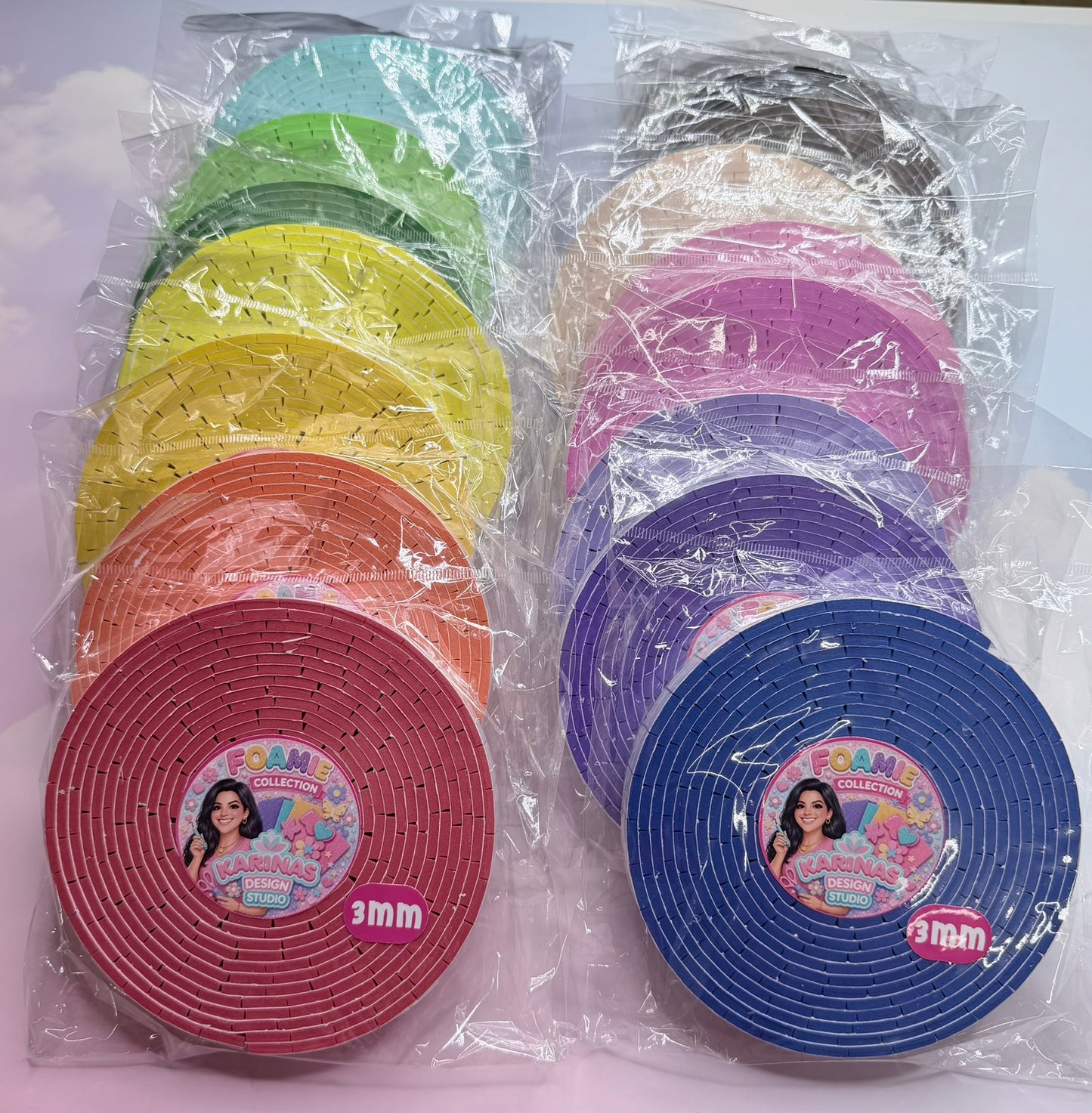 3 MM Foam Tape Rolls