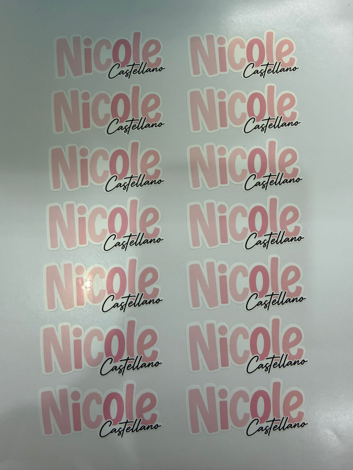 Back-to-School Personalized Labels