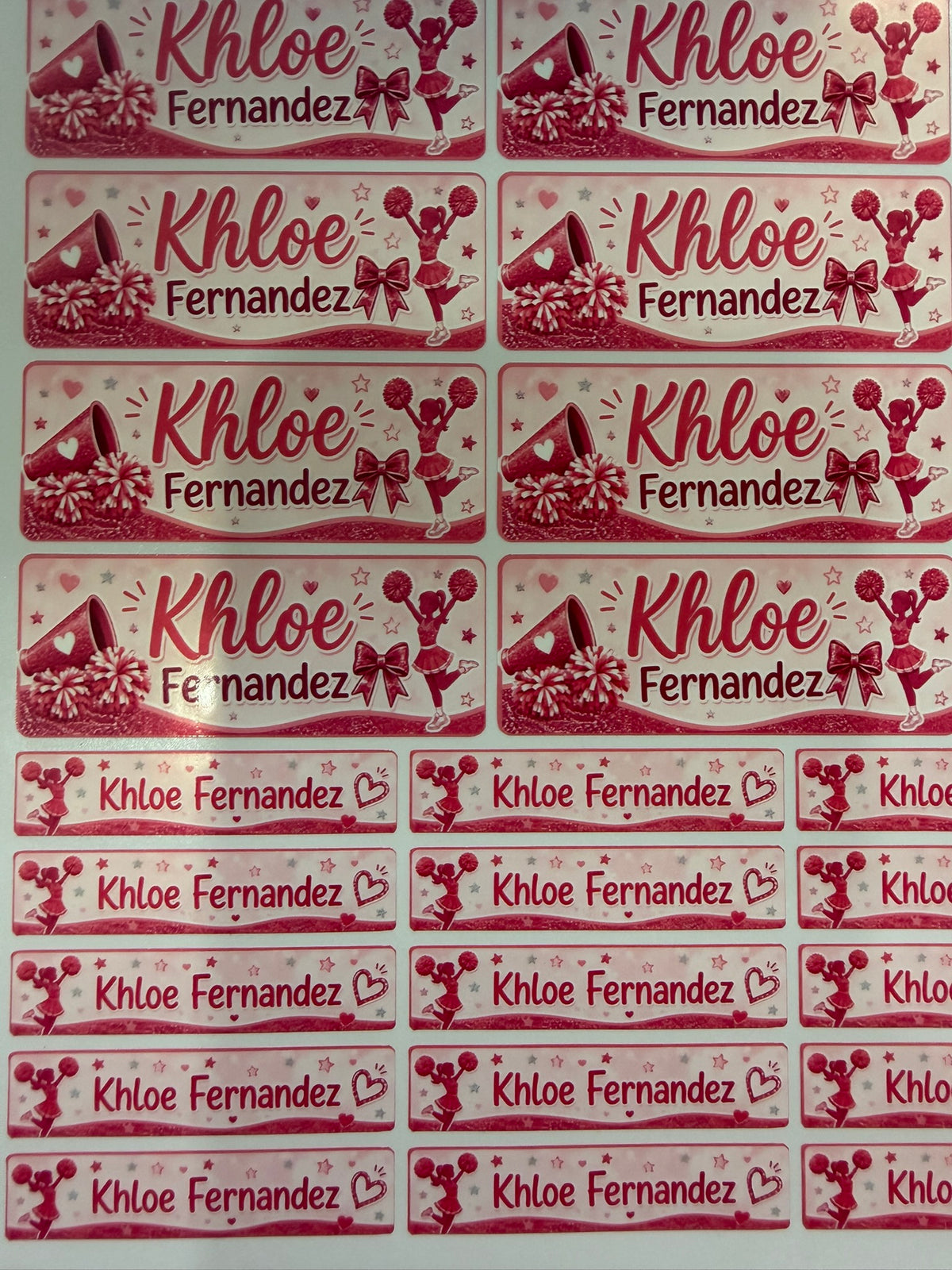 Back-to-School Personalized Labels