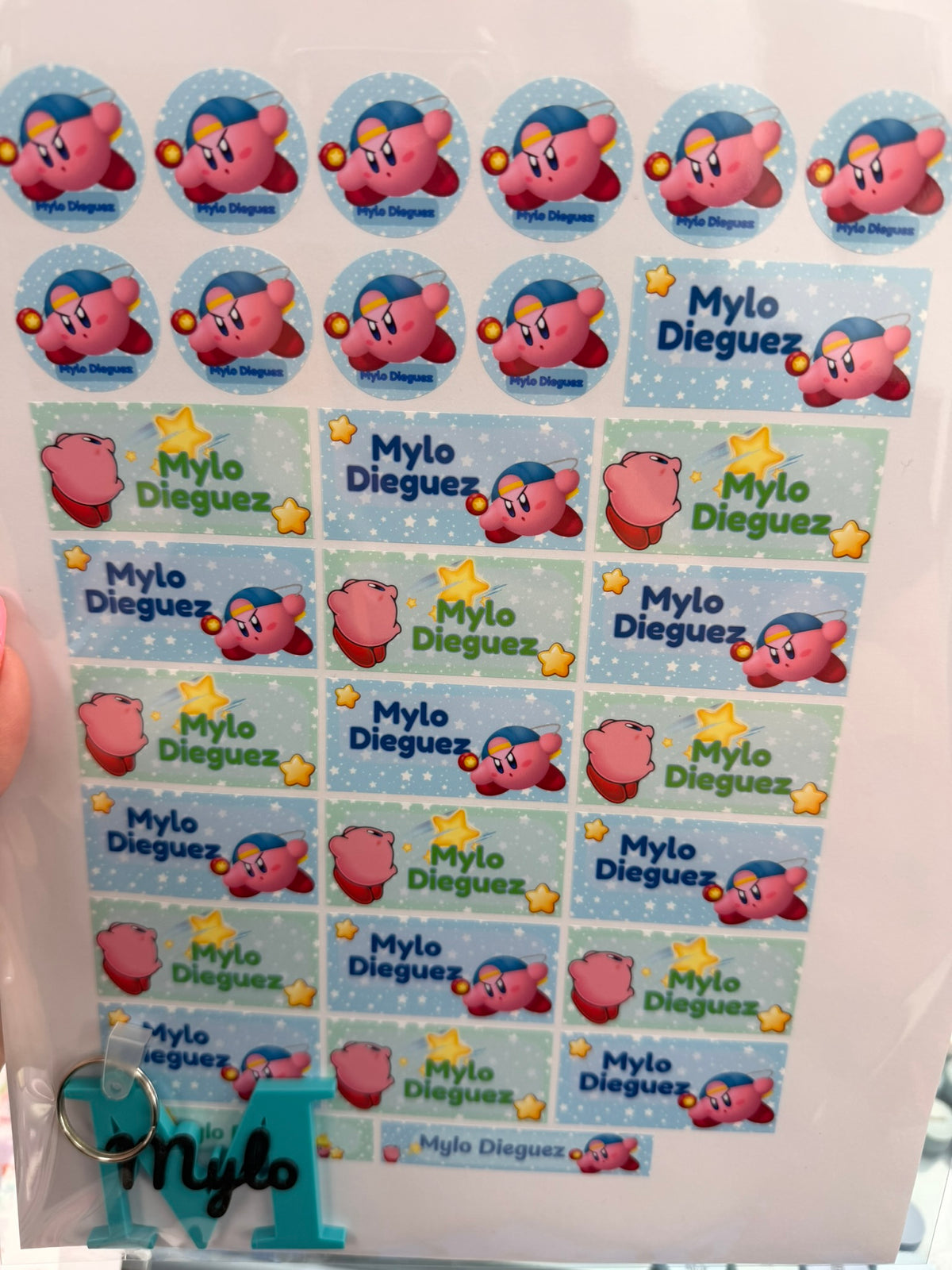 Back-to-School Personalized Labels