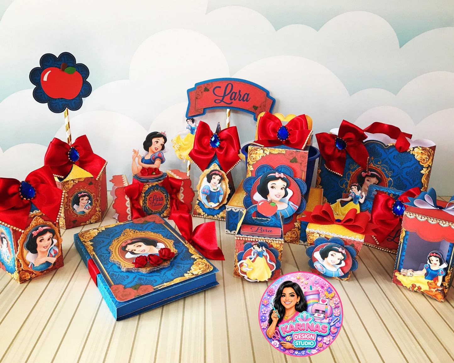 Snow White Inspired Party favors