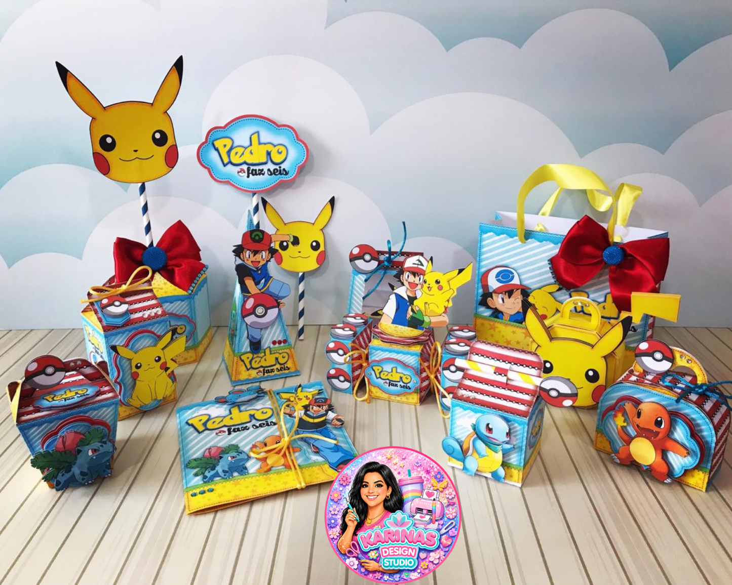 Pokémon Inspired Party favors