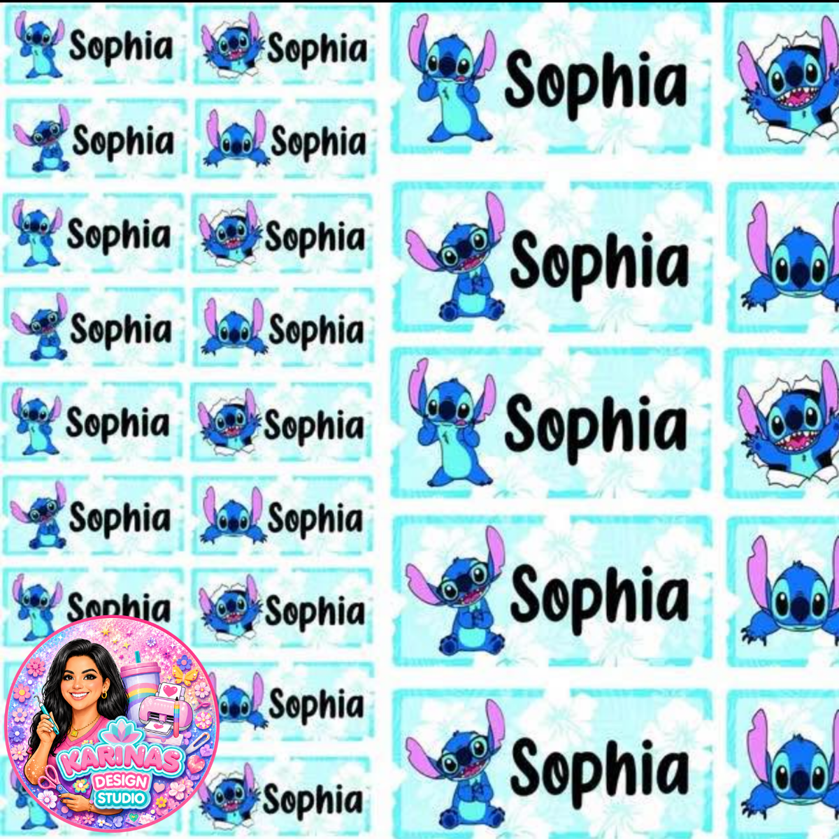 Back-to-School Personalized Labels