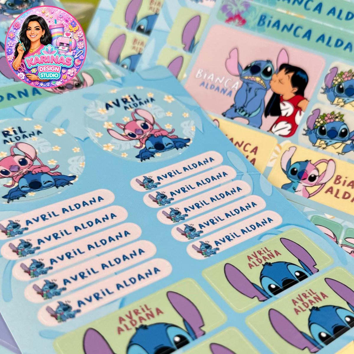 Back-to-School Personalized Labels