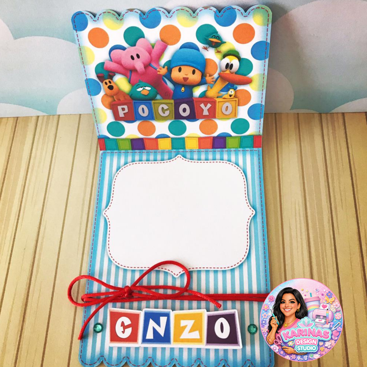 Pocoyo Inspired party favors