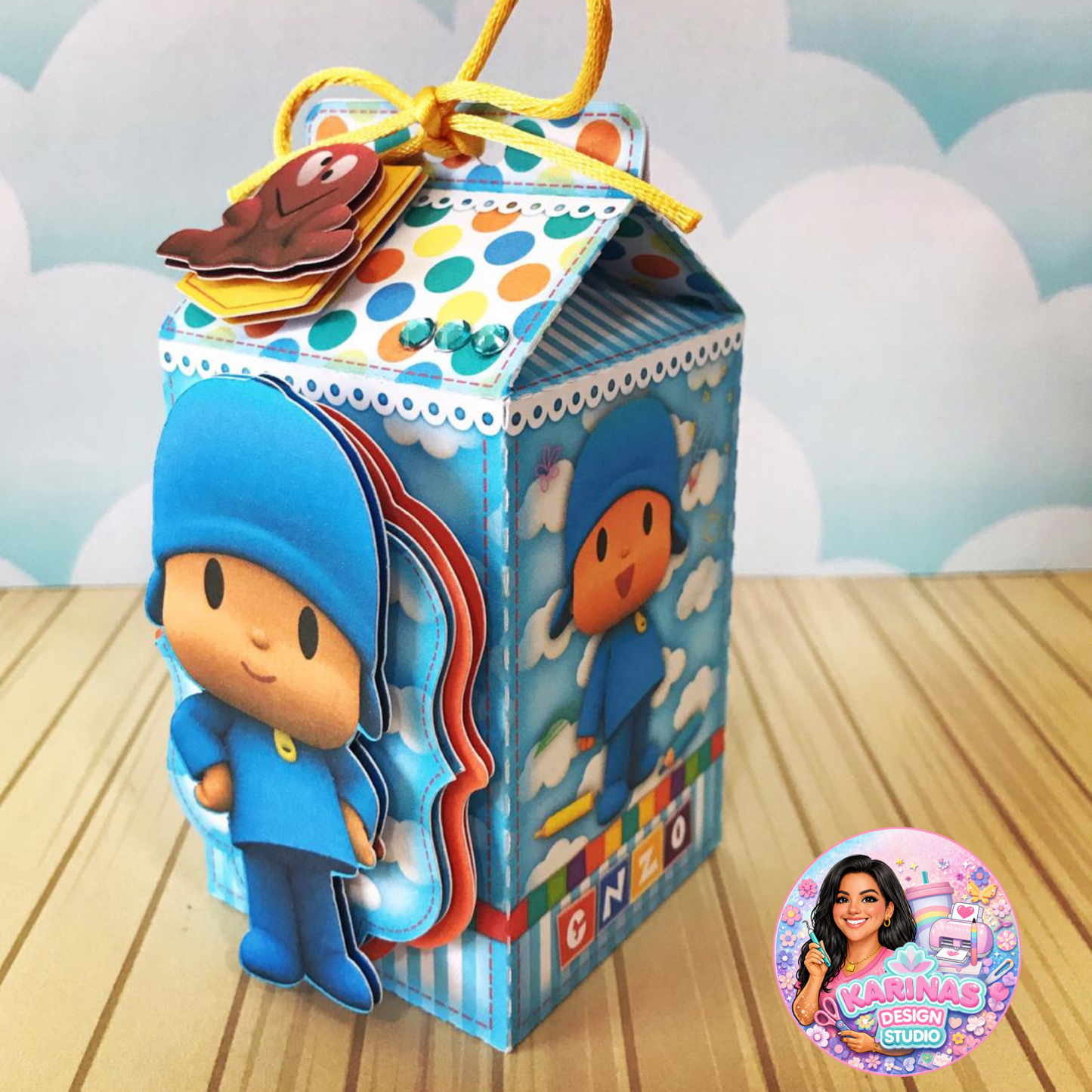Pocoyo Inspired party favors