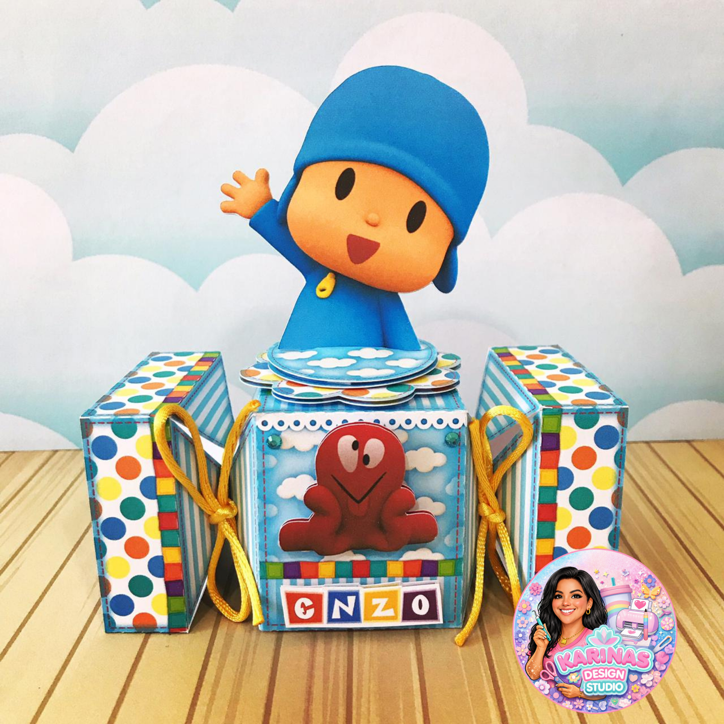 Pocoyo Inspired party favors