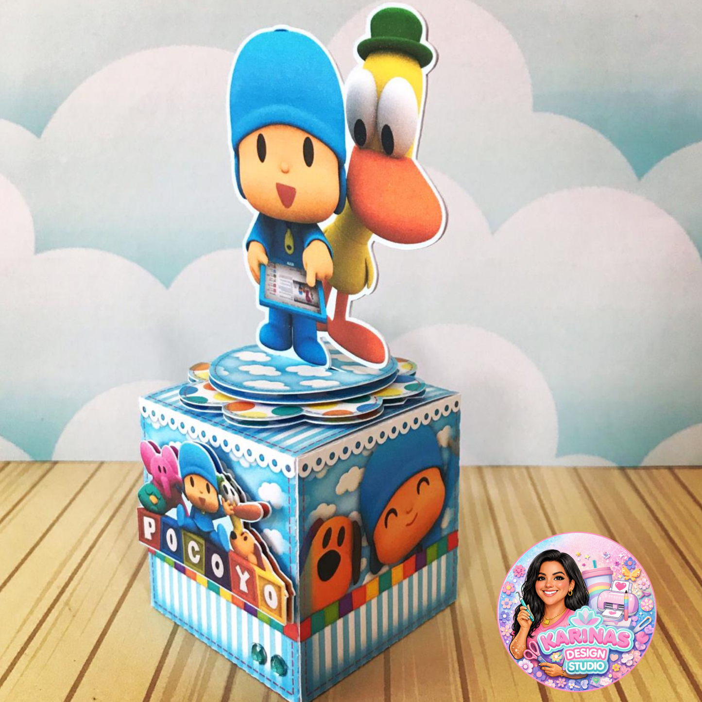 Pocoyo Inspired party favors