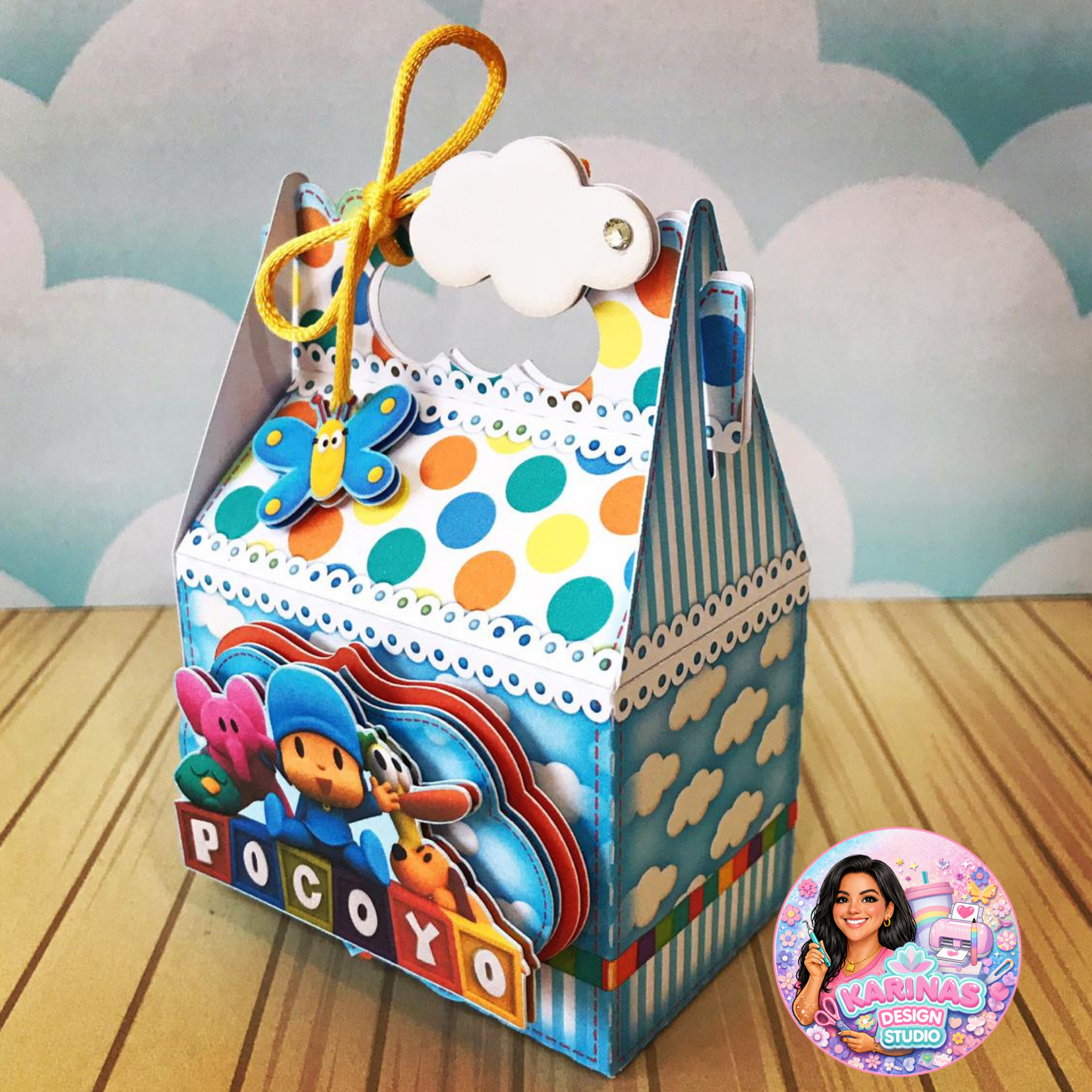 Pocoyo Inspired party favors