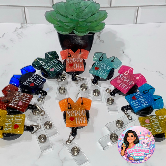 Personalized Epoxy Badge Reels