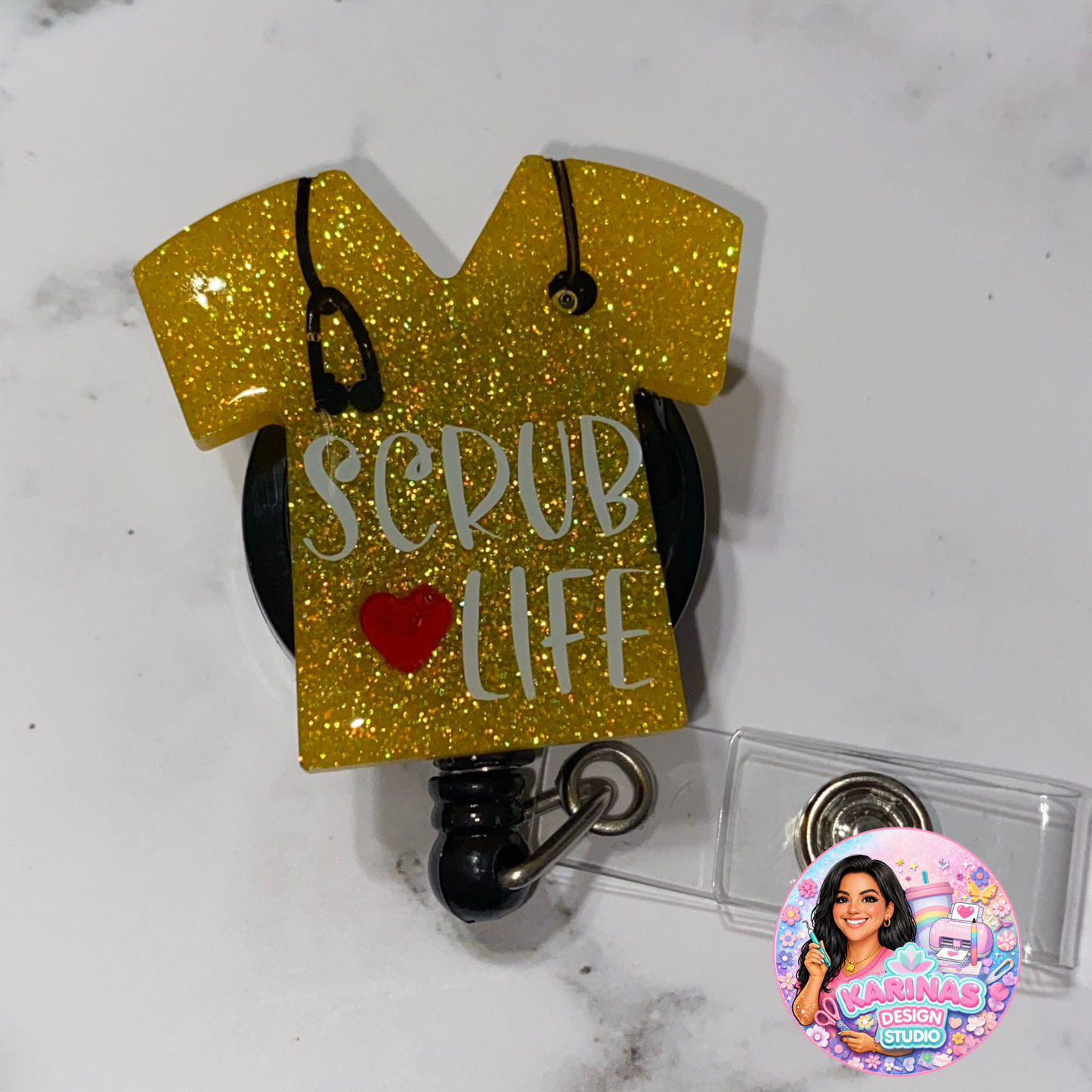 Personalized Epoxy Badge Reels