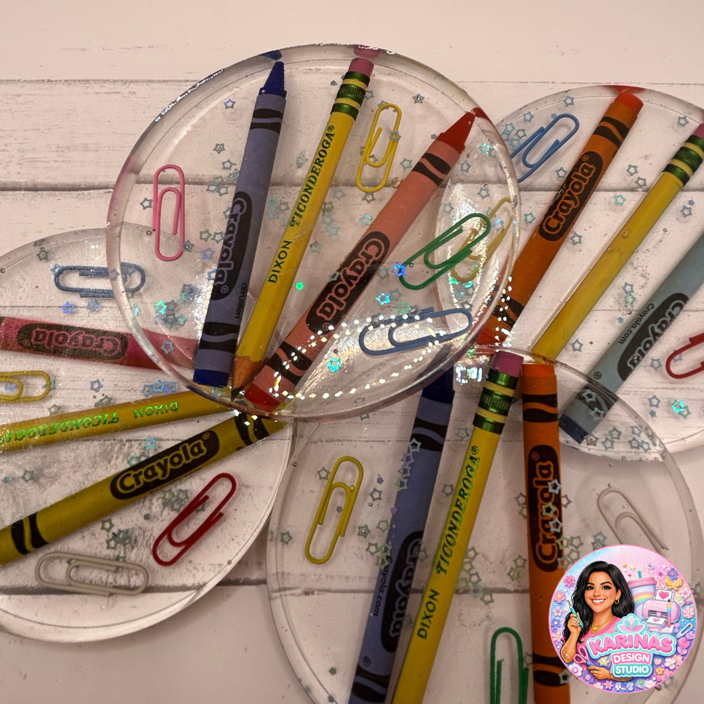 Resin Teacher Coasters