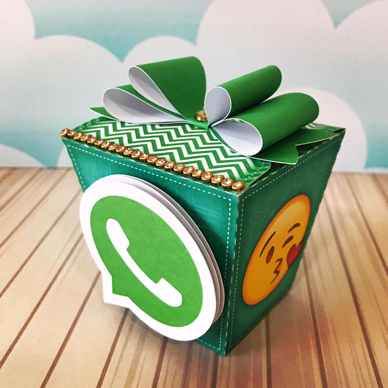 Social Media Inspired Favor Boxes